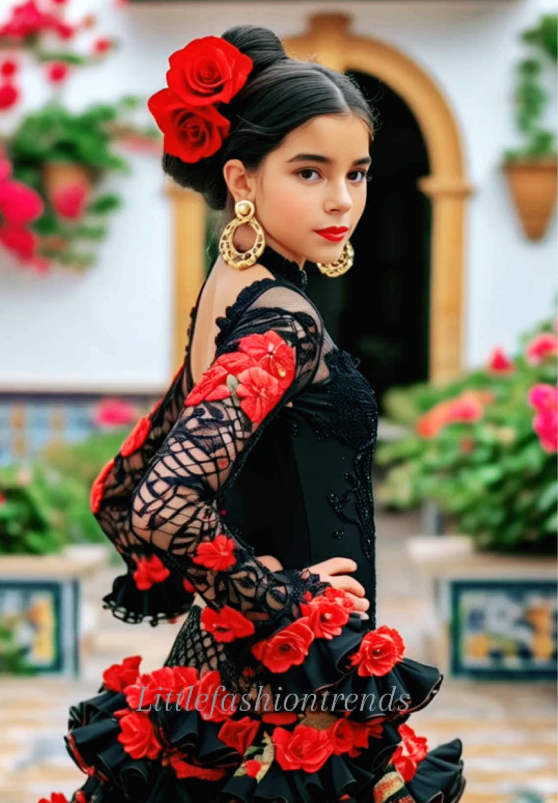 Länder als Tradition:Teil 11 -Modenschau traditioneller Looks bezaubernder Mädchen.#modenschau #traditional #fvp #fashiontiktok #kinder #minifashion #model #kulter #viral_video #Runway 