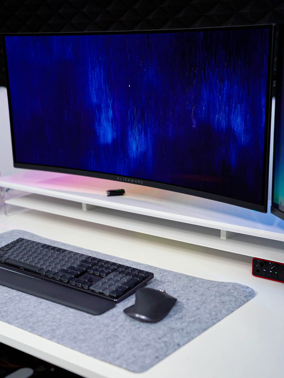Fenge Monitor Stand Riser – The Secret to a Perfect Desk Setup!
 
  First impressions? It’s stylish, sturdy, and instantly makes the workspace look more organized and functional. Since my monitors are mounted on arms, I’ve found a great use for this stand — storing accessories, gadgets, and other essentials. And you know what? It’s a lifesaver! Its spacious design allows me to tuck my keyboard underneath, freeing up space and reducing desk clutter.
 What impressed me the most is how durable and high-quality it feels. Despite its sleek acrylic legs and modern design, it easily holds everything I place on it. The 12 cm height is perfect — everything is within reach, and nothing gets in the way.
 Right now, this stand is my go-to solution for keeping my desk tidy and stylish. From notebooks to headphones, everything finds its place. Honestly, I don’t know how I managed without it before!
 Next step? Adding a bit of RGB lighting underneath for extra vibes. What do you think? Should I give it a try?
 
 #desksetup #monitorstand #homeoffice #unboxing #tech #monitor #pcsetup