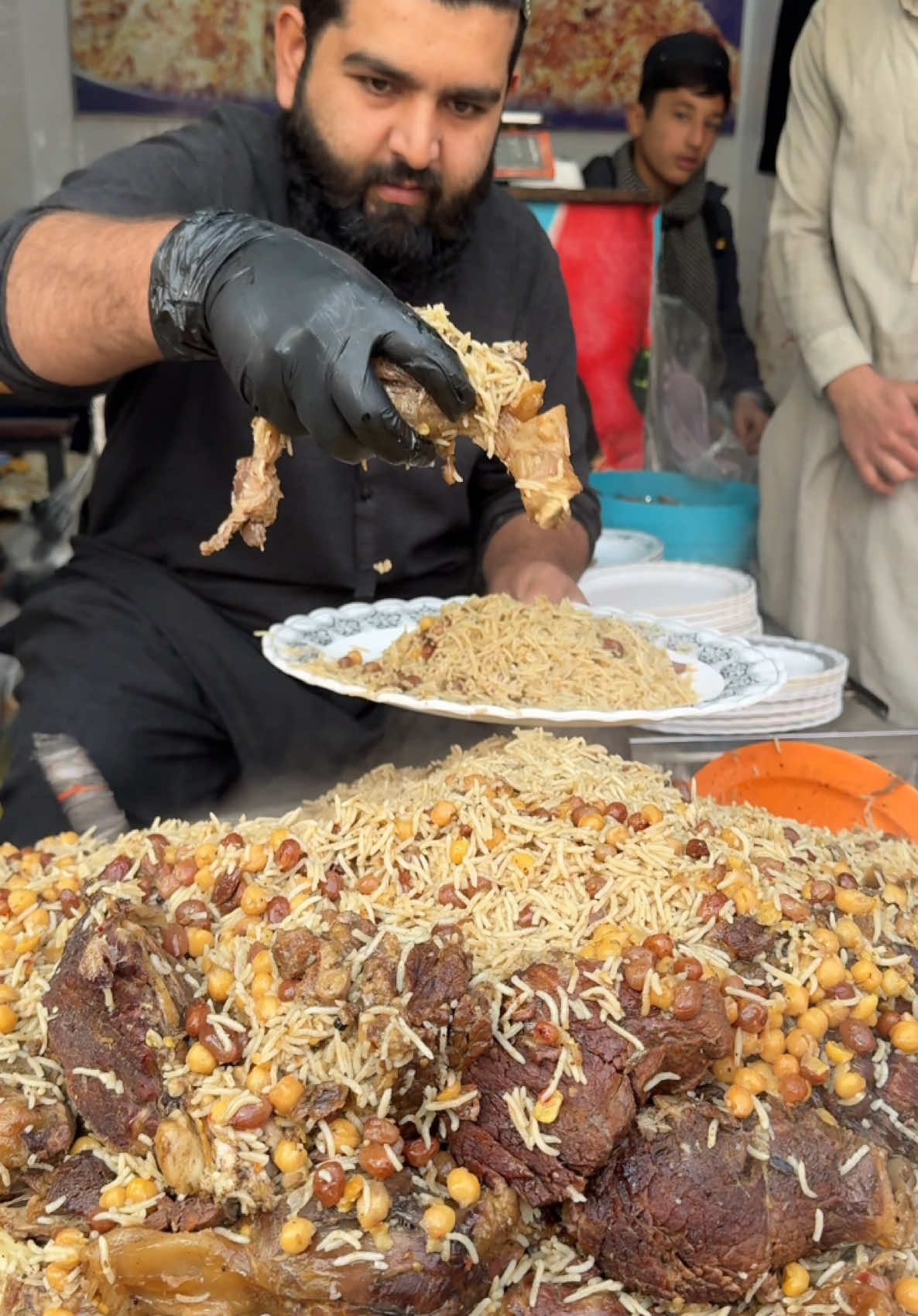 Zaiqa Chawal | Beef Chawal Qissa Khawani Bazzar Peshawar | Chana Mewa Chawal 