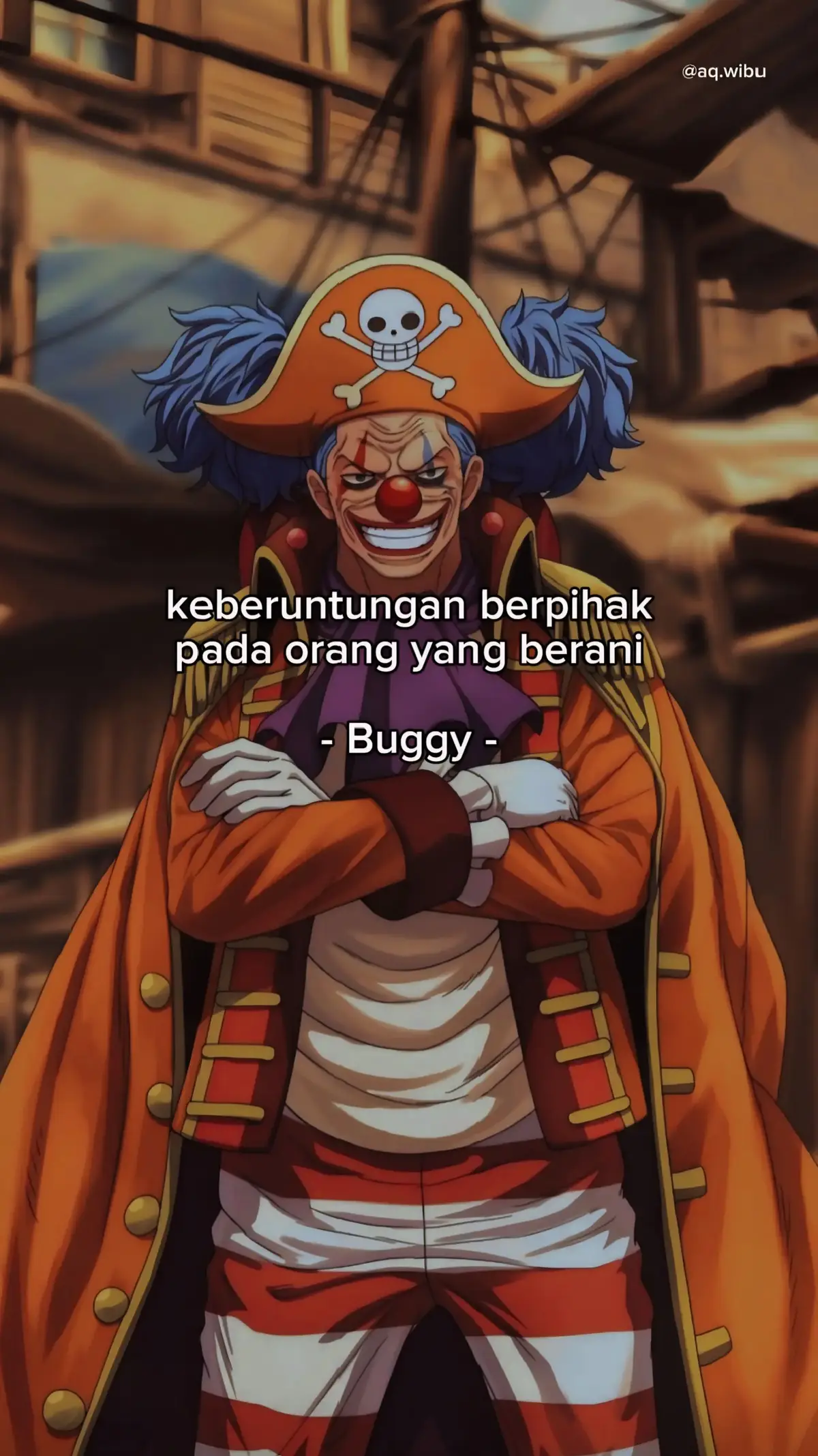 keberuntungan selalu berpihak pada buggy #buggy #onepiece #fyp 