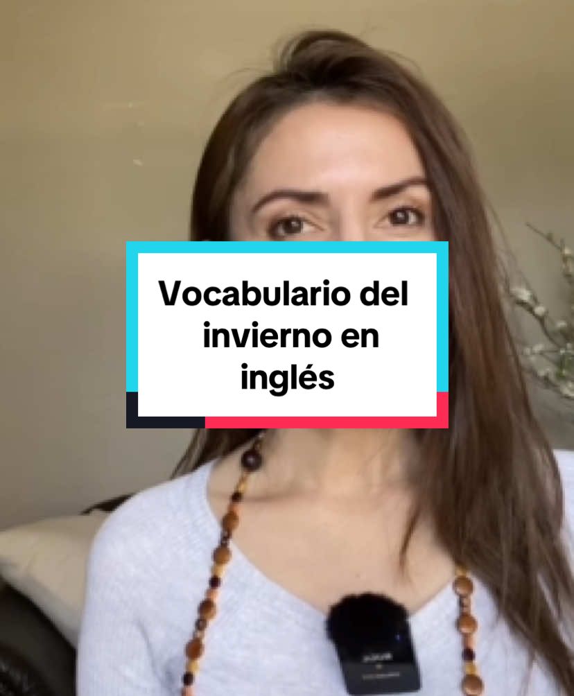 Vocabulario del invierno en inglés #ingles #inglesfacil #inglesonline 