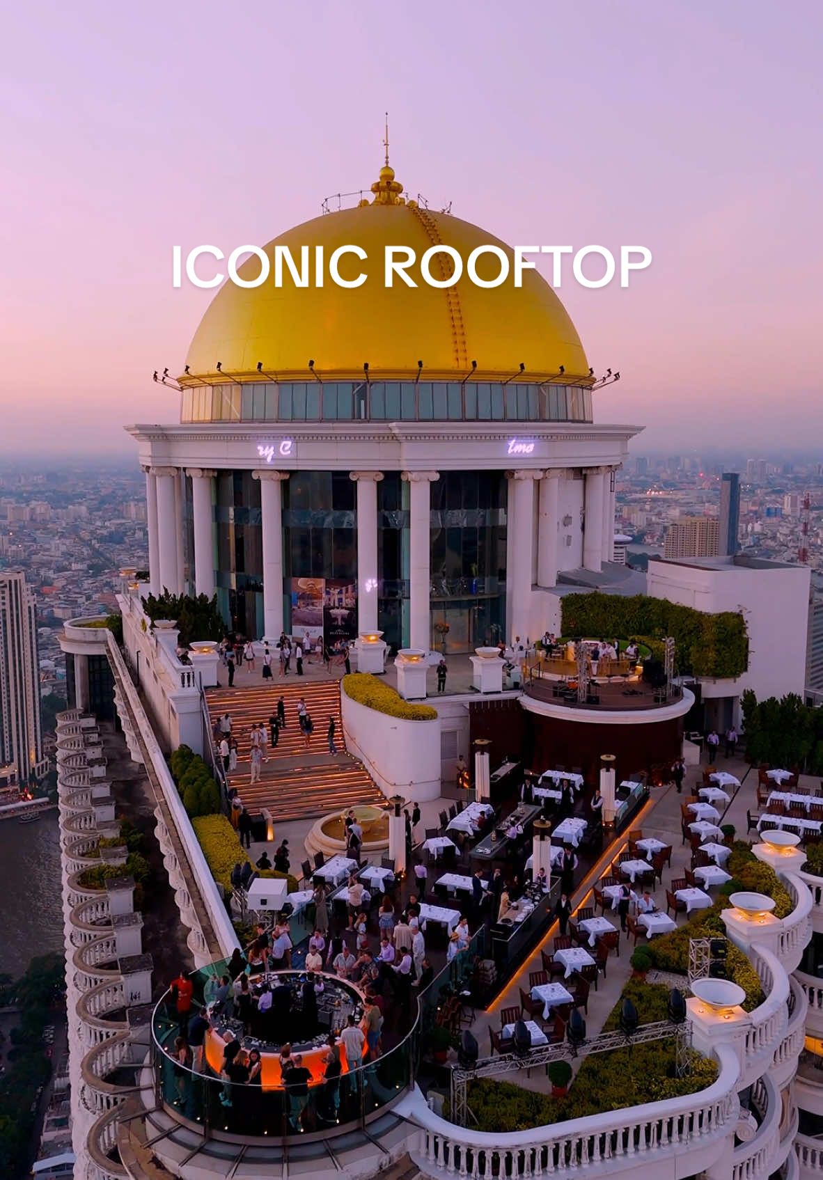 Loving rooftop views? 🌇 Explore Bangkok’s most iconic heights with us! Follow @rooftops.explore & @bangkok.rooftops on IG for more. Follow @Thailand Parties , lots of videos coming your way too!  #BangkokRooftops #RooftopsExplore #Bestrooftops #RooftopCapital #Bangkok #Thailand #AmazingThailand #DJI #djiexperiencestorethailand #DJIThailand #DroneViews #SkylineMagic #ExploreBangkok #RooftopLovers