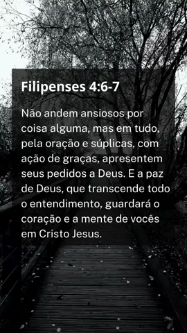 Filipenses 4:6-7 #oracaododia #palavradedeus 