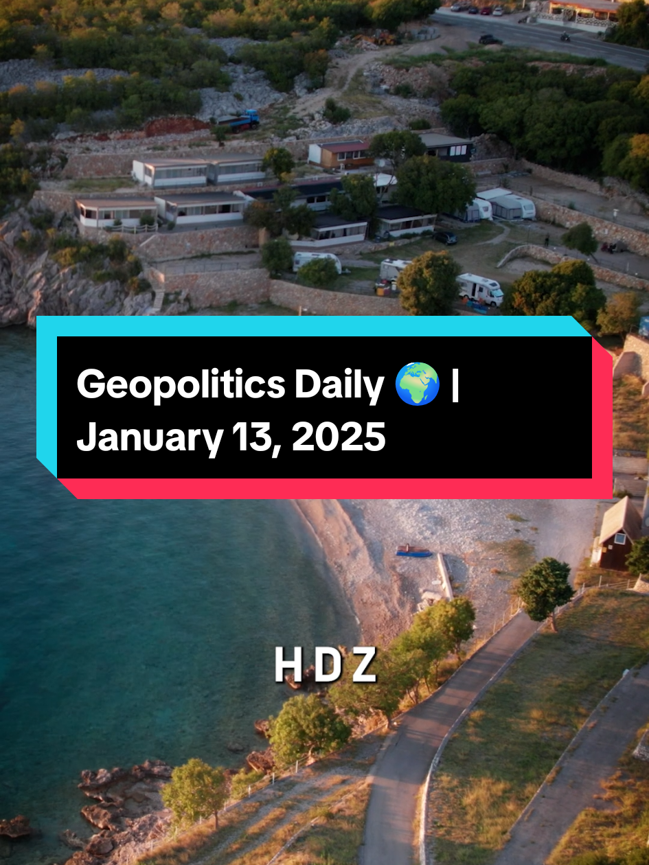 Geopolitics Daily 🌍 Here’s the last 24 hours of geopolitics. Sweden has deployed three warships and a surveillance aircraft to the Baltic Sea as part of NATO’s efforts to monitor critical infrastructure, following suspected sabotage of undersea cables.  U.S. President Joe Biden has urged Israeli Prime Minister Benjamin Netanyahu to agree to an immediate ceasefire in Gaza and secure the release of hostages amidst ongoing bombardment in north Gaza.  This as Israeli negotiators, including Mossad Director David Barnea, have arrived in Doha for ceasefire and hostage release talks, expressing “cautious optimism” despite ongoing disputes over troop presence in Gaza and the Philadelphi corridor. Croatian President Zoran Milanović secured a second term with a commanding 74% of the vote in the runoff election, defeating HDZ candidate Dragan Primorac amidst public dissatisfaction with corruption and economic challenges under Prime Minister Andrej Plenković’s government. Ukrainian President Volodymyr Zelenskyy has offered to exchange two captured North Korean soldiers, detained in Russia’s Kursk region, for Ukrainian prisoners held by Russia, marking the first announcement of North Korean troop captures since their reported deployment last autumn.  📅 January 13, 2025