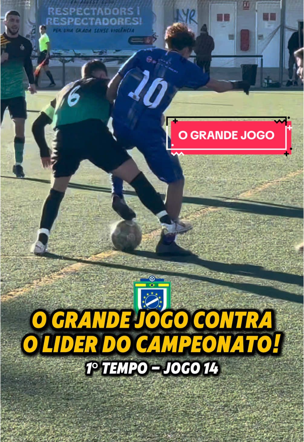 O GRANDE JOGO CONTRA O LÍDER! 😨 #futebol #tiktokesportes #jogoreal #ousadiafc 