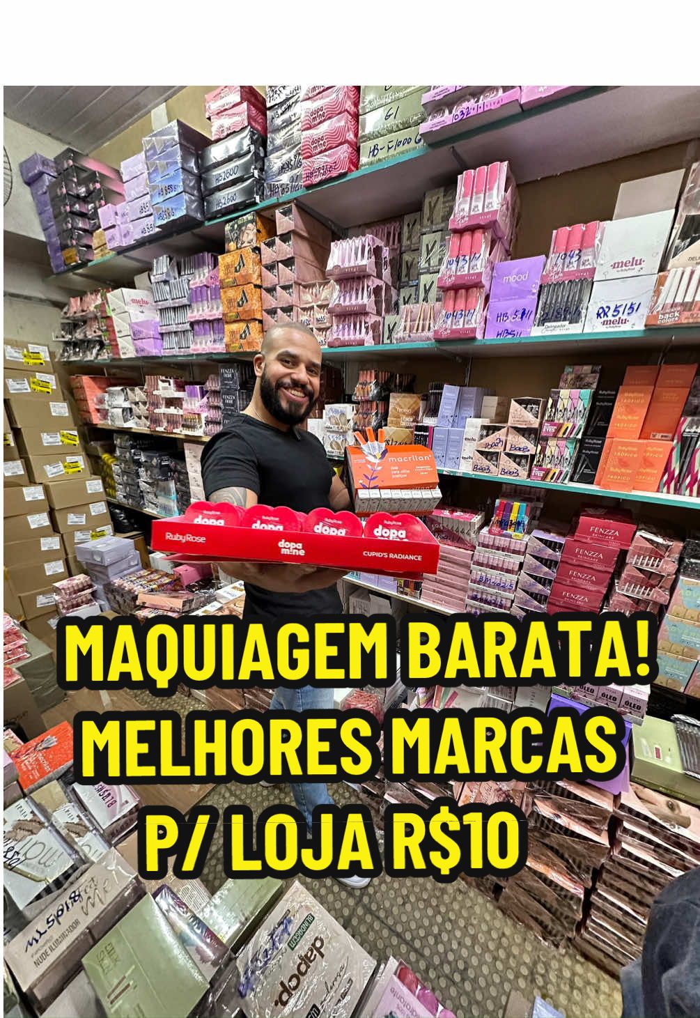 ❌REVELADO o Segredo das Lojas de Maquiagens de R$10,00: TOP IMPORTADOR, oportunidade para você Ganhar Dinheiro!!  💄Zhang Maquiagens 📲Whats p/ Pedidos:  (11) 95146-2463 🌐Site: www.zhangmaquiagem.com.br 🏬 FEIRINHA DA MADRUGADA (Shopping Popular) 📍Rua 25 de março, 1117 - Centro SP ✔️Indicado para: lojistas, revendedores iniciantes de maquiagens, e para você que busca renda extra!  🚚 Mínimo de compra no site: R$500 📦 Mínimo de compra na loja: R$300 ✔️Produtos vendidos no box e alguns produtos você consegue comprar por unidade no site e também na loja. ✔️Entre em contato para saber com mais detalhes e tenha acesso a todos os produtos da Importadora Zhang Maquiagens.  . . . #atacadomaquiagem #25demarço #maquiagem #brás #25demarco #garotasapoiamgarotas 