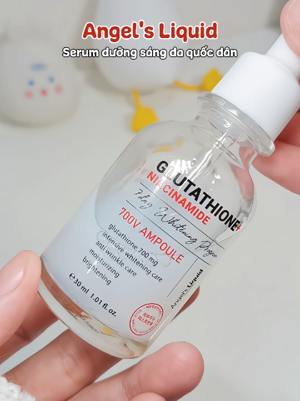 Tui hết nửa chai rùi, sắp phải mua thêm🌷 #serum #serumduongtrang #serumangelsliquid #angelsliquid #beauty #thinhhanh #viral #review #xuhuongtiktok #chellinrv #skincare #skincareroutine #skincaretips 