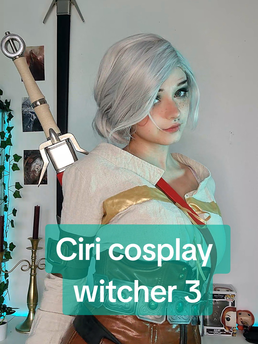 Last ciri draft but dw upgradet ciri cosplay is coming very soon! #cosplay #thewitcher #thewitcher3 #thewitchercosplay #thewitcher3wildhunt #ciri #ciricosplay 