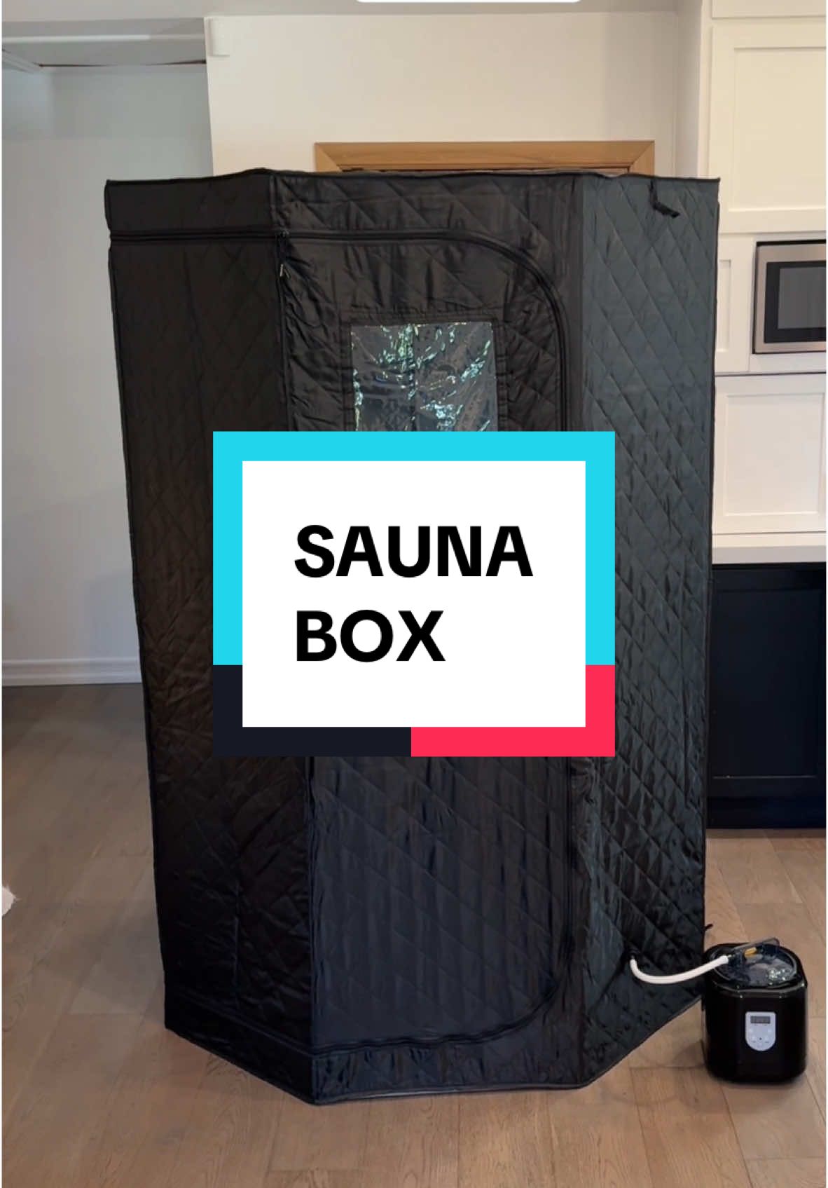 Would u get this? 💪🏽💨 #justicebuys #sauna #health #Fitness #saunabox #Home #wellness #huberman #goggins 