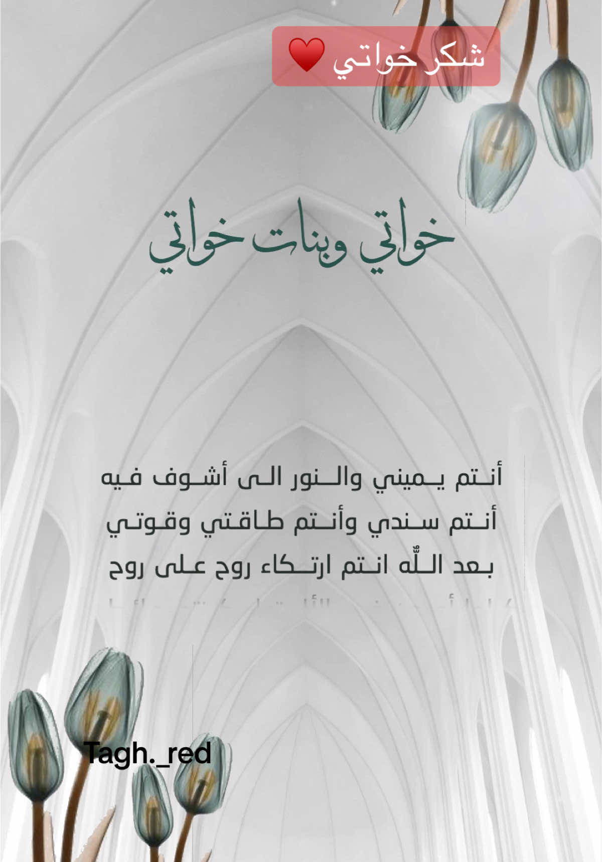 #شكراً_خواتي #شكر #شكرًا_لكم #رسالة_شكر #رسالة_شكر_لأمي #رسالة_شكر_للحضور 