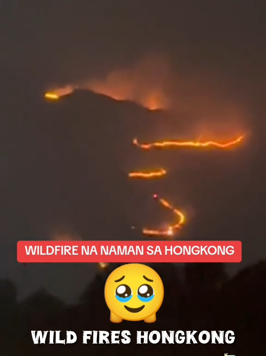 News: Wildfire happening in Hong Kong 🇭🇰 ไฟป่ากำลังเกิดขึ้นที่ฮ่องกง🔥 ไฟไหม้ที่ Kai Kung Leng ใน Pat Heung และนักเดินป่า2คนกำลังรอการช่วยเหลือ #PatHeung #taimoshan #fire #forestfire #fyp  #news #KaiKungLeng   ⏰เวลา 19.00 น./January 11, 2025 #PrayForHongKong #recallnewsome #socalfires #HongKong #Wildfire #fyp  #trending #fypp #viral  #dew #fires #wildfires