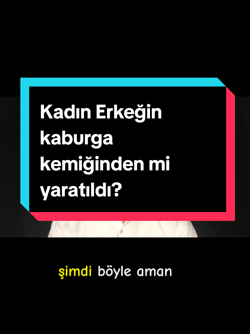 Kadın Erkeğin kaburga kemiğinden mi yaratıldı? #BeliefinGod #Din #GerçekDin #GerçekDinVeUydurulanDin #Allahcc #AllahuTeala #İslam #Kuran #UydurulanDin #MehmetOkuyan 