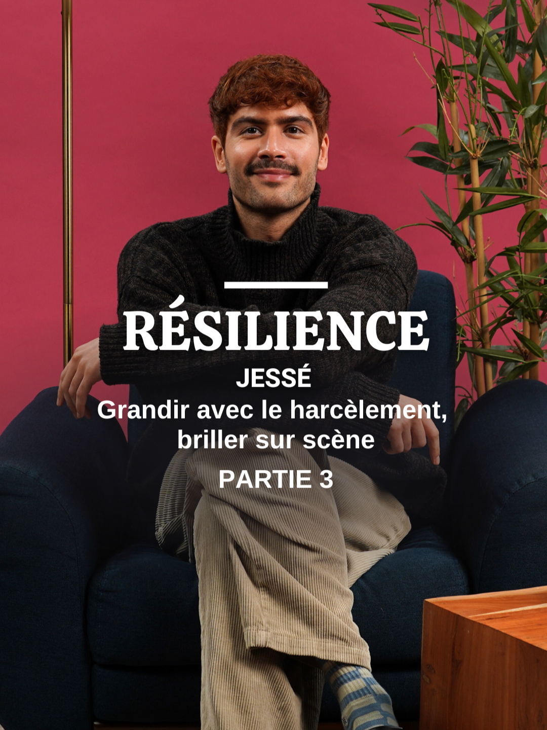 3/3 - Victime de harcèlement scolaire et d’homophobie, plus jeune, il s’est construit une carapace pour se protéger… au risque de s’éloigner de qui il était, vraiment. Rencontre avec l’humoriste @icijesse 😊   Son spectacle 