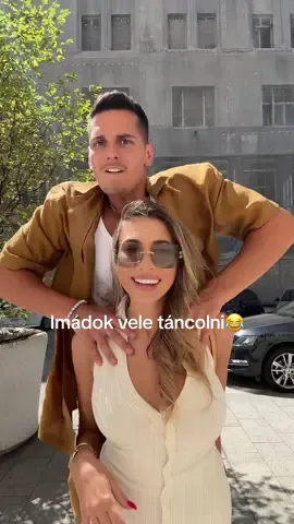 Imádok veled táncolni😂♥️ @HUNOR & MEGYER   #loveyou #boyfriend #fyp 