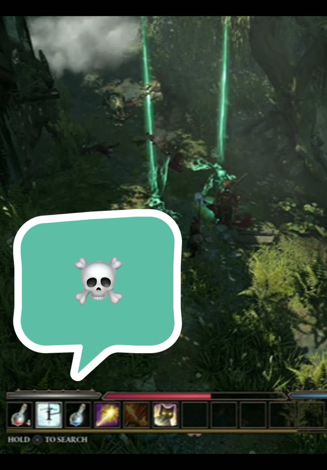 When you’re trying to heal your companion but forget he’s an undead…. Also out of reviving scrolls ☠️ #originalsin #divinityoriginalsin2 #rpg #fyp #gaming #ps5 #fail 