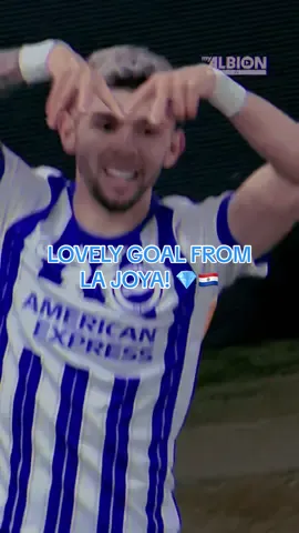 #JulioEnciso scoring goals again! 🤩🇵🇾 #BHAFC #PremierLeague