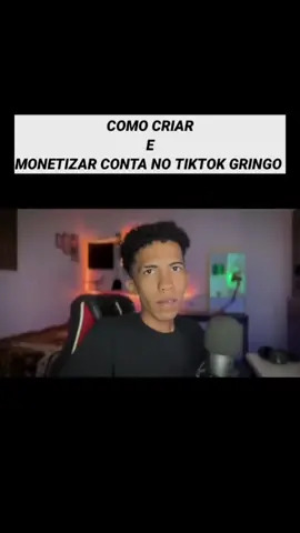 Aprenda a criar e monetizar conta no tik tok gringo, siga o perfil . . . . #dicas #fyp #tiktokviral #investimentos #marketingdigital 