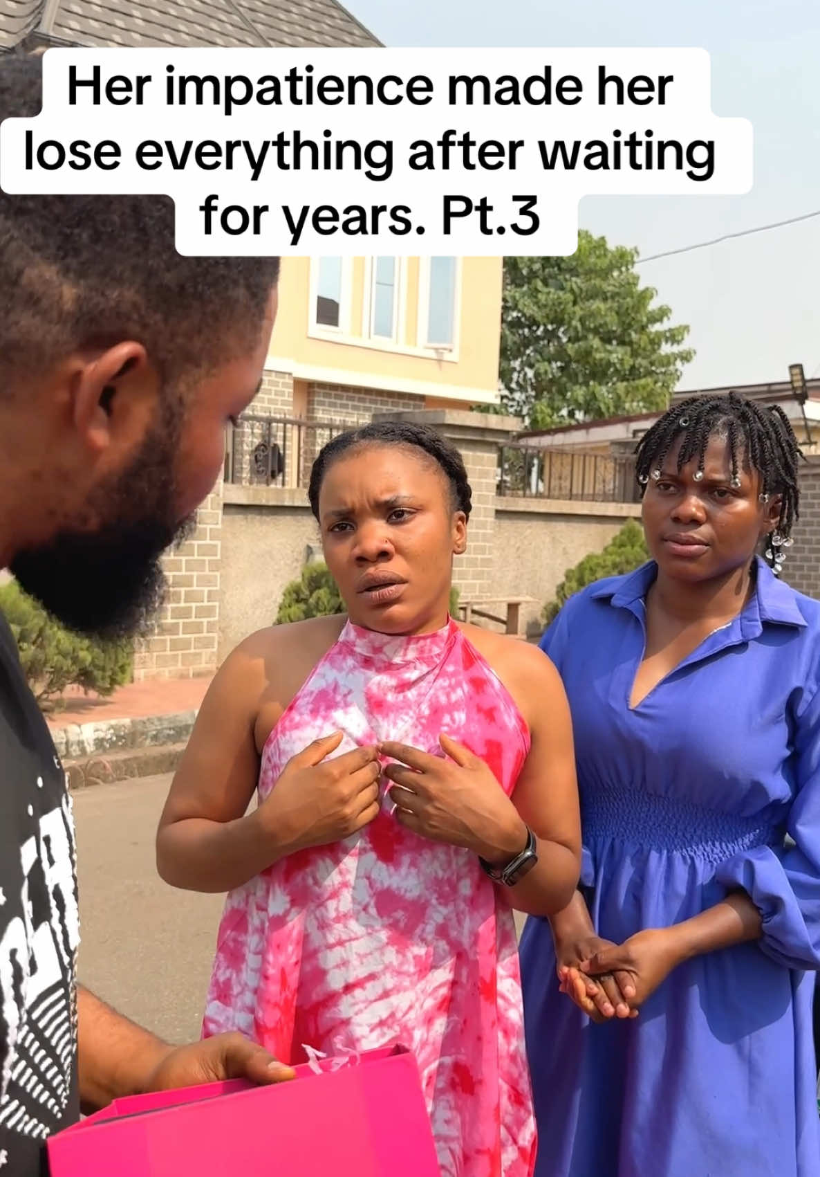 Her impatience made her lose everything after waiting for years. Pt.3 #dinmajoyce #fyp #vira #trend #viralvideo #morals #bestvideo #surprise #gift 