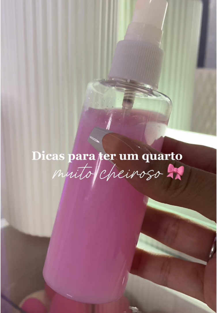 Dicas para ter um quarto muito cheiroso 🎀 #quarto #room #decoração #organização #satisfying #garotas #rosa #pink #clean #beleza #dicas #dicasdebeleza #mulheres#girl  #fypp #dicas #dicasparamulheres #daily 