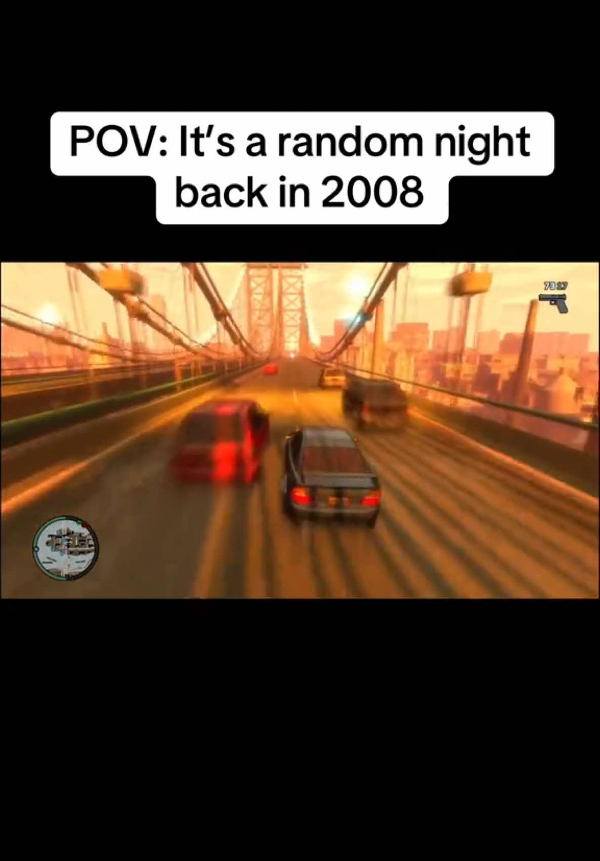 Random nights playing GTA IV #gaming #nostalgia #grandtheftauto #xbox #playstation  #2008 