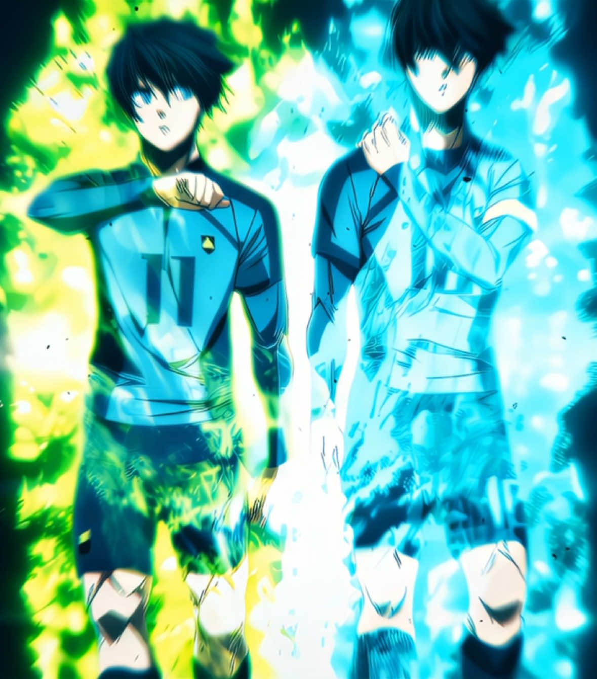 Isagi and rin was a cool duo this match || #isagi #isagiyoichi #rin #rinitoshi #bluelock #bluelockedit #goviral #viralvideo #trending #trend #edit 