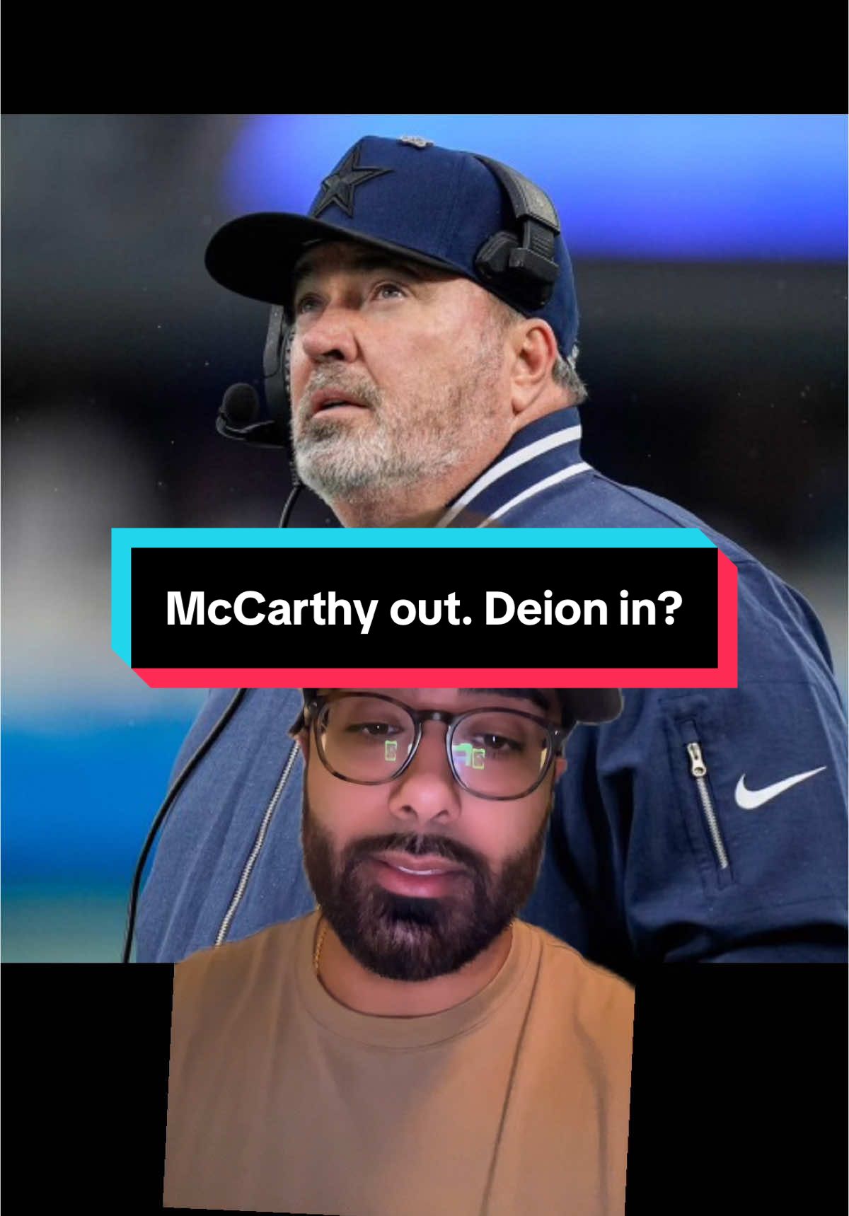 Mike McCarthy is OUT as head coach of the Dallas Cowboys, and I believe his replacement will be Deion Sanders #mikemccarthy #deionsanders #dallascowboys #nflfootball 