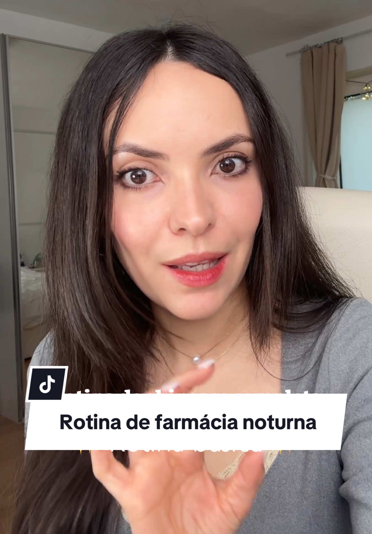 Rotina de farmácia completa, versão rotina de skincare noturna com dupla limpeza, retinol e hidratante #skincare #tiktokbeleza #cerave #avene #bioderma #hadalabo #jbeauty #beleza 