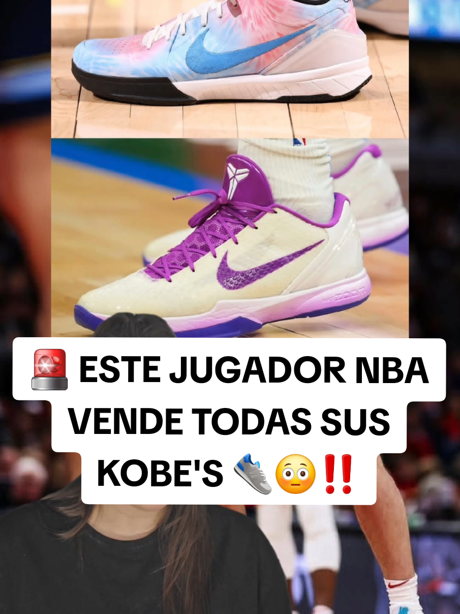 vende todas sus KOBE's 🤯 #basketballshoes #kobe #kobes #anta #NBA #joshgiddey #deportesentiktok #zapatillas 