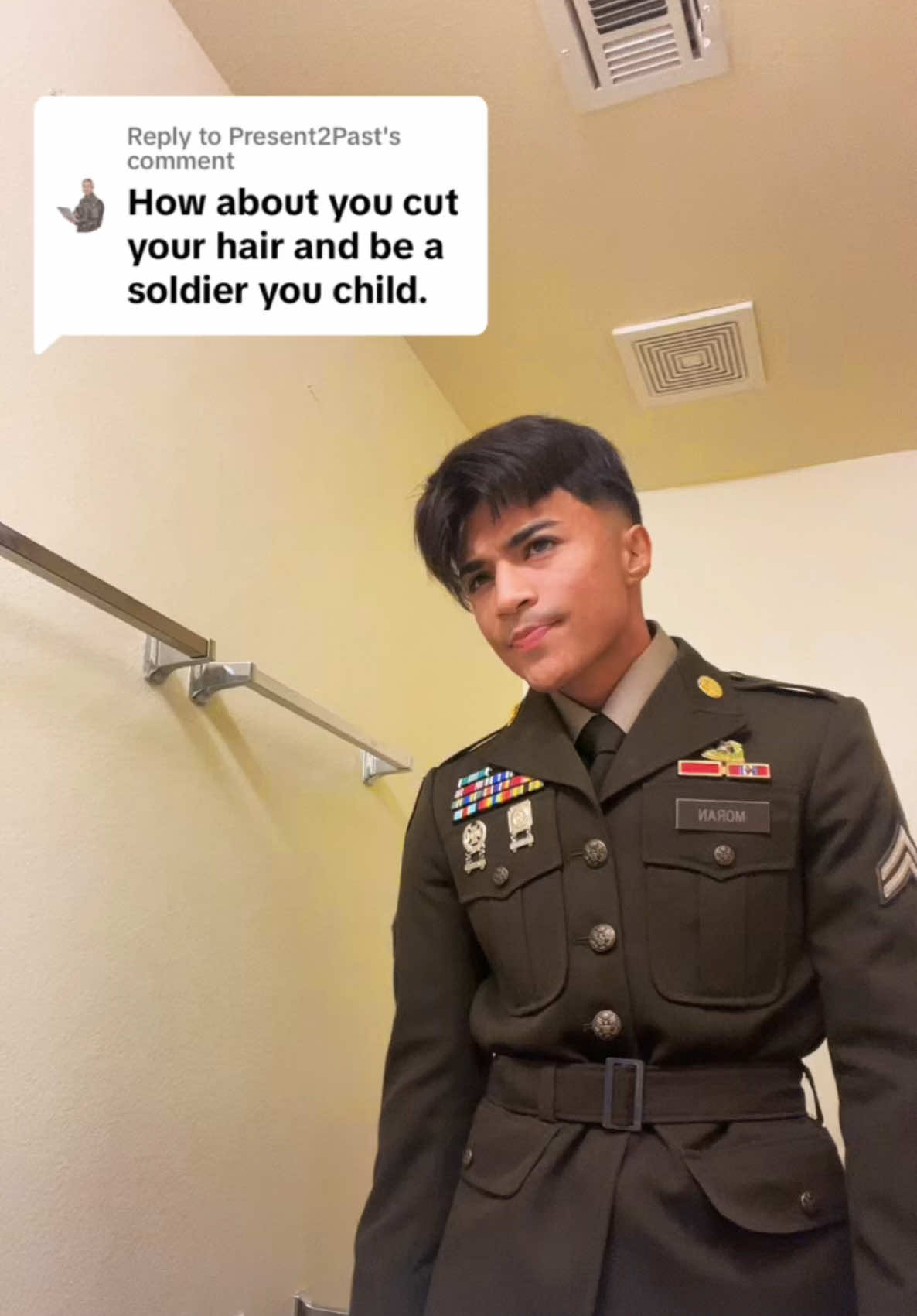 Since #TikTok is a week from being #Ban, I’m reposting my bangers in which this his 3M on the OG post 🥺❤️ it was fun, follow my journey on other socials 💫  • • • • • • #miltok #armytok #fyp #trending #foryou #army #armylife #navy #marines #airforce #spaceforce #storytime #tiktokban #creatorforchange #losangeles #fire #faceup #weekvibes 