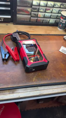 Battery jump starter #tools #powertools #battery #roadside #bluecollarboys 
