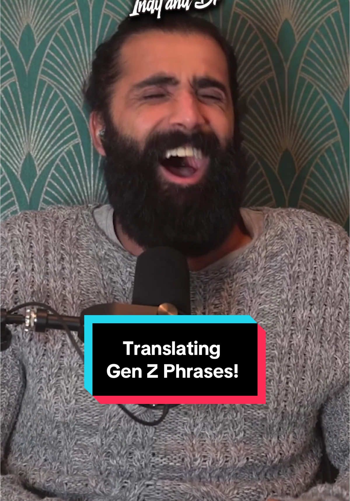 Translating Gen Z phrases.  That’s right, two men in their 30s makes for a lot of mistakes…!  Clip taken from Episode 196 of the podcast.  #genzphrases #indyanddr #genzvsmillenial #desifunny 