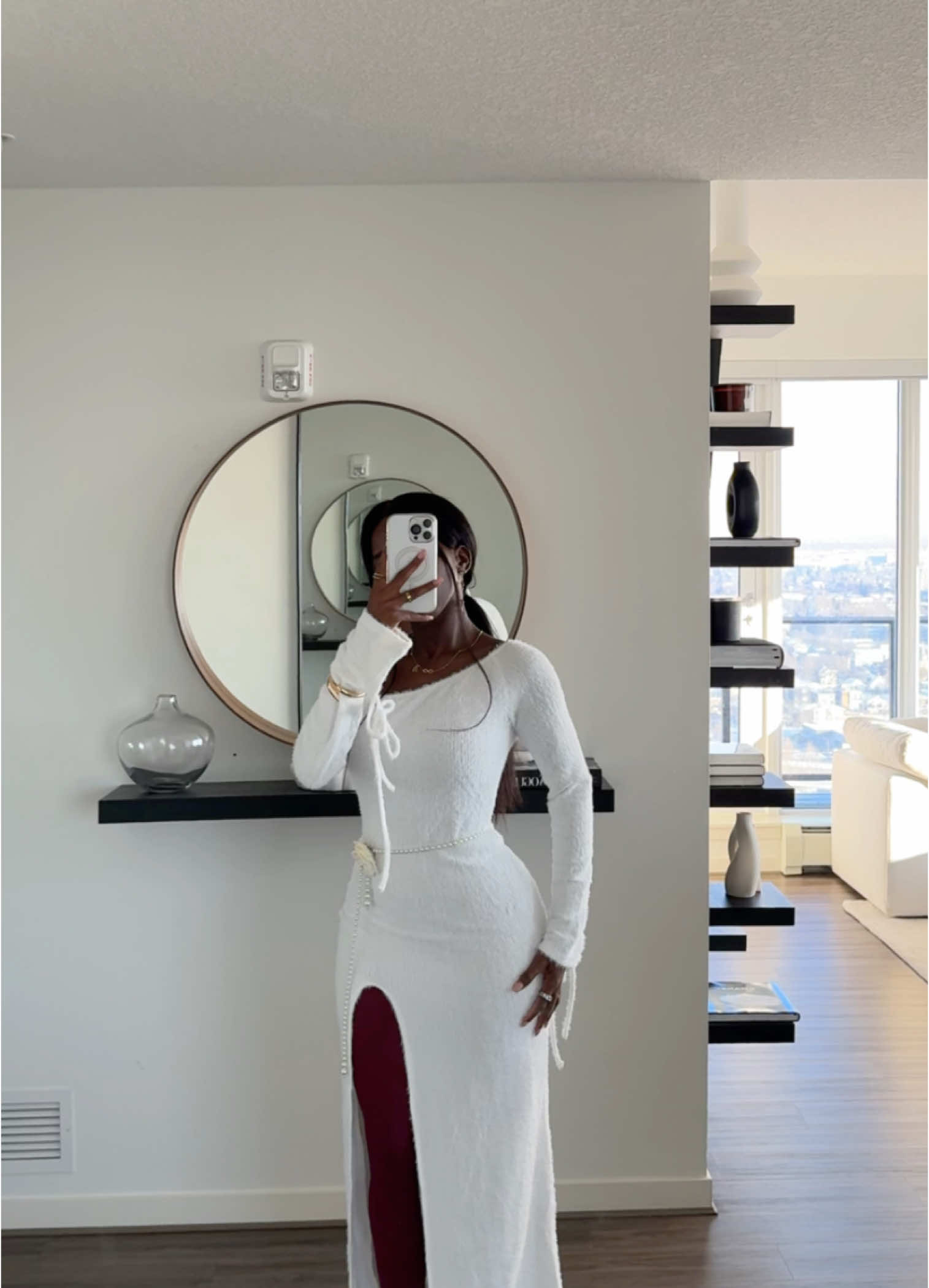 Effortlessly timeless 🤍 Outfit @prettylittlething ✨ ad Outfit details Dress: CNL0087 Clutch: CNL2299 Scarf: CNJ9524 Bracelet:CNC6939 Earrings: CNK9158 Happy new week! 🫶🏾 Outfit linked on my LTK ✨ #classystyle #elegantstyle #TikTokFashion #stylingtips #chic  #explore #explorepage #modestfashion #modesty   #outfitoftheday #fashiontiktok #outfitinspo #plt #prettylittlething  30 days of outfits 30 days challenge monochrome outfits monochromatic look classy style classy outfit ideas elegant style eleagnt outfit elegance modest fashion modesty modest dressing tiktok fashion  fall and winter fall outfits ideas explore page explore fyp for your page pretty little thing PLT