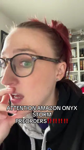 Are you kidding me?!?!?!? Then what is the point of preordering?!?! @Amazon DO BETTER. Check your preorders for a date confirmation. I will be cancelling and picking up in store. EFF THAT.  #onyxstorm #rebeccayarros #fourthwing #ironflame #amazon #amazonfinds #bookishnews #preorder #amazon #bookcontent #booktokfyp 