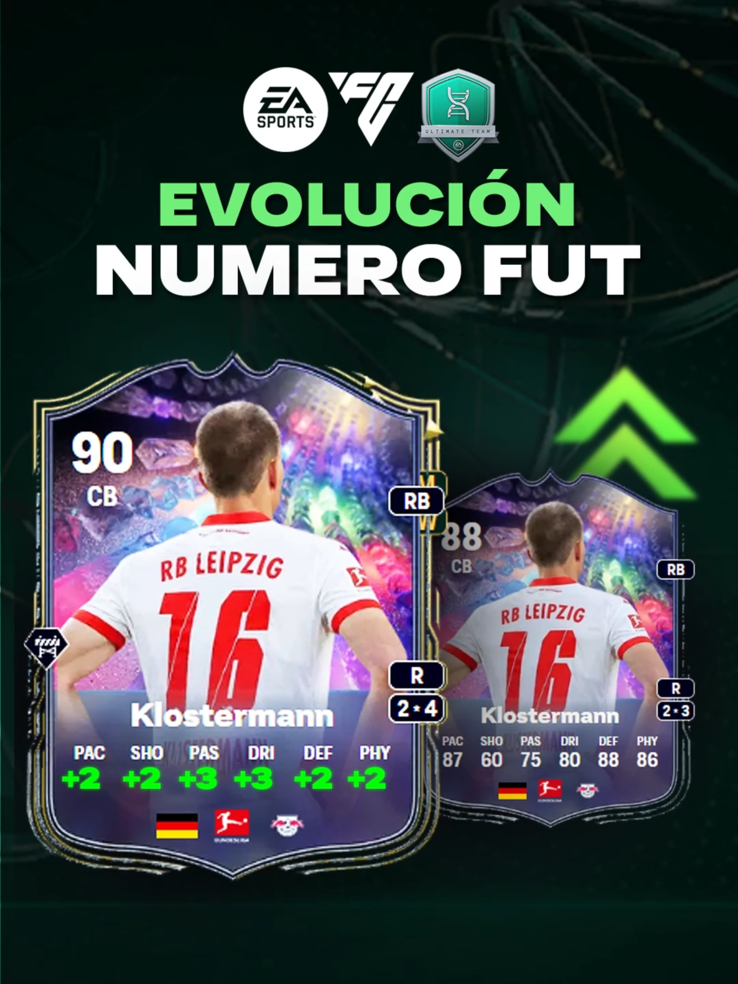 ✅MEJORES JUGADORES para la EVOLUCION NUMERO FUT en EAFC 25 #eafc #eafc25 #fc25 #fut25 #fifa25 #fifaultimateteam