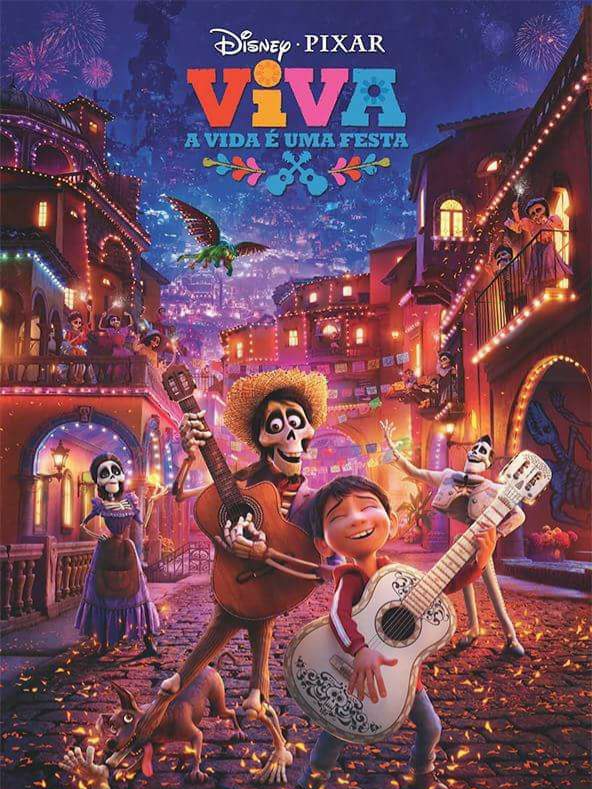 FILME COMPLETO | Viva – A Vida é uma Festa | Apesar da proibição da música por gerações de sua família, o jovem Miguel sonha em se tornar um músico talentoso como seu ídolo Ernesto de la Cruz. Desesperado para provar seu talento, Miguel se encontra na deslumbrante e colorida Terra dos Mortos. Depois de conhecer um charmoso malandro chamado Héctor, os dois novos amigos embarcam em uma jornada extraordinária para desvendar a verdadeira história por trás da história da família de Miguel. #filme #filmes #animacao #filmecompleto #rolodefilmes #desenho #desenhoanimado #fyyyyyyyyyyyyyyyy #vivaavidaeumafesta