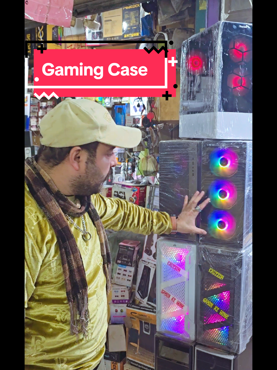 Promotion Start hai Gaming PC Case per Available At Basit Computers  Hall Road Lahore  #tranding #newyear2025 #basitcomputer #pccase #gamingcase #foryoupage #foruyou #gamingpc #custompc 