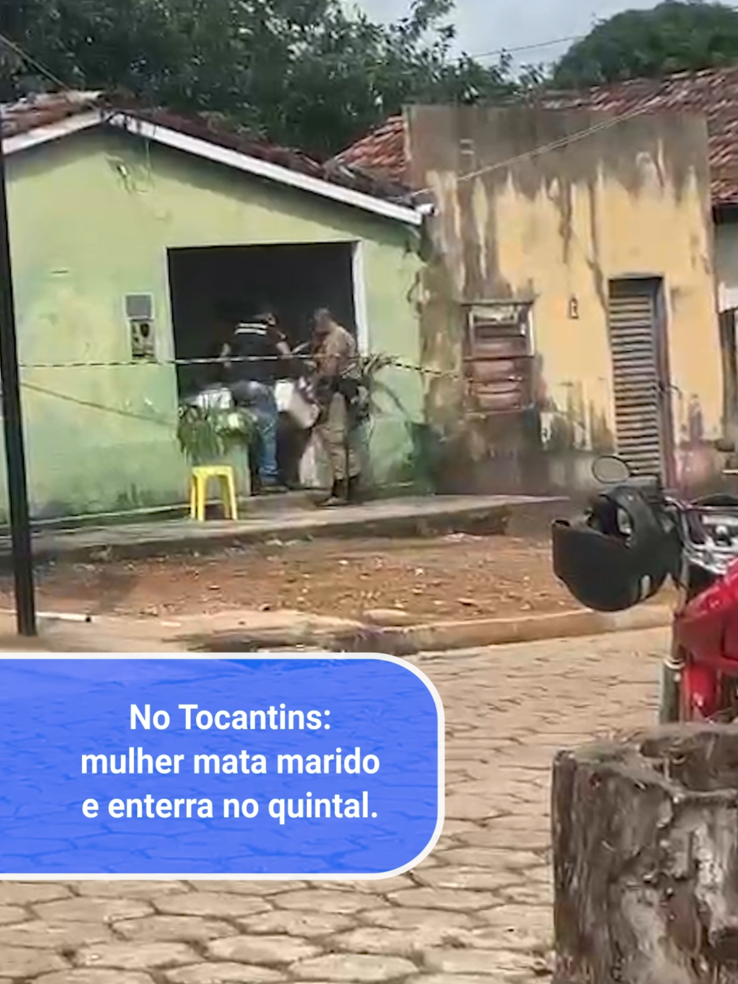 Uma mulher de 36 anos foi presa neste domingo (12), após matar o marido a facadas, em Arapoema, cerca 388 quilômetros de Palmas. Após o assassinato, ela teria o enterrado de cabeça para baixo no quintal da própria casa. #sbtnews #jornalismosbt #notícias #noticiasdodia #noticiasdehoje #tiktoknotícias #tiktoknoticiasbrasil #fyp #crime #polícia #tocantins