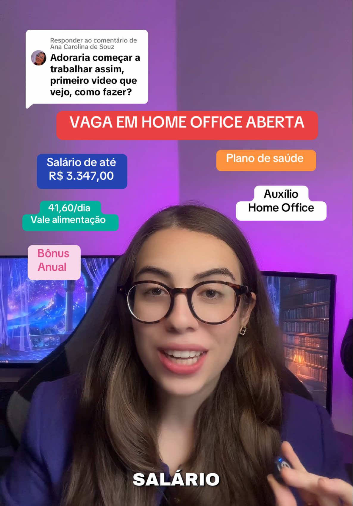 Respondendo a @Ana Carolina de Souz O tal do Home Office PREMIUM ✨ Calma, eu te dei MUITA DICA! Bora vencer essa plataforma!!! #vagas #vagasabertas #oportunidade #vaipraforyou #dicas #emprego #opentowork #homeoffice #workfromhome #job #clt #curriculo #vendas #bussiness #empregado #IA #ats 