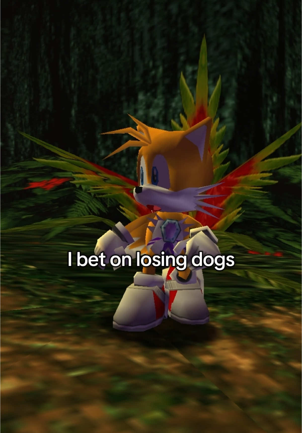 I bet on losing two tailed foxes 🦊 #ibetonlosingdogs #lyrics #brainrot #skibidi #sonicsinging #tailssinging #mitski 