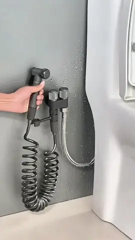 ToiletHandheldRinseSprayGunFaucetHighPressureSprayNozzleCompanionToiletCornerValveOneInTwoOut#ToiletCompanion#ToiletSprayGun#GoodItemRecommendation#ToiletGoodItem#SanitaryWare#Spotlight#ViralTransmission