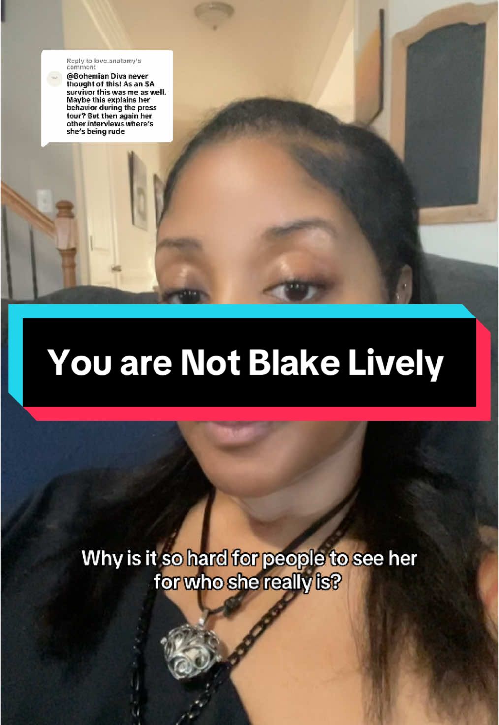 Replying to @love.anatomy  you are not Blake Lively and she is not you. Did it ever occur that there are people who genuinely do not care and are ok with being horrible people. 