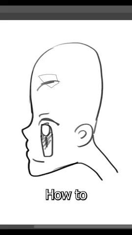 How to draw anime side profiles #animedrawing #howtodraw #drawingtips #art #drawingtutorial