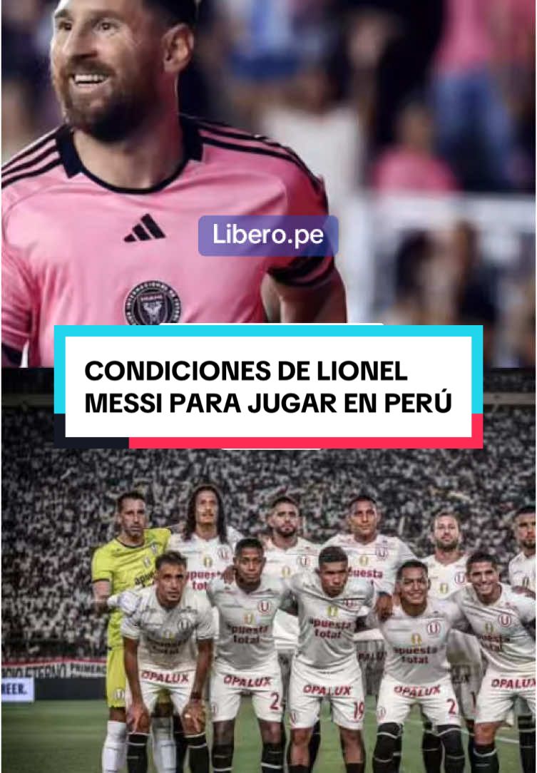 LOS CAPRICHOS DE MESSI👀 PARA JUGAR TRANQUILO ANTE UNIVERSITARIO EN LIMA🇵🇪⚽️ #futbolperuano #lionelmessi #leomessi #universitario #universitariodedeportes #liga1 #messi_king 