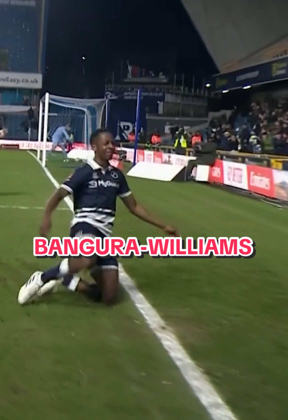 Raees Bangura-Williams 😮‍💨 #EmiratesFACup #FACup #millwallfc 