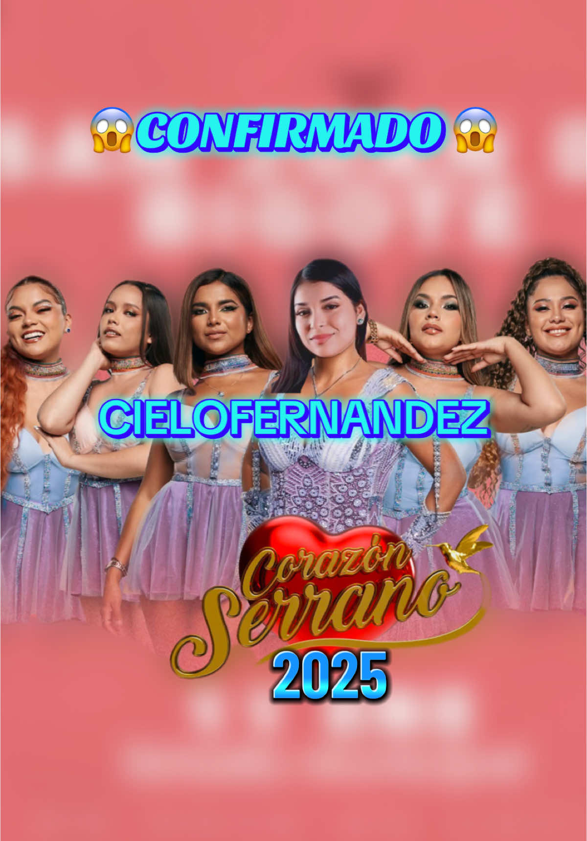 Lo que eran rumores , es realidad 😱 #cielofernandez se va a #corazonserrano  este 2025 con todo !!!! #Cumbia #fouryou #contenidotiktok golpe a #sondelduke 