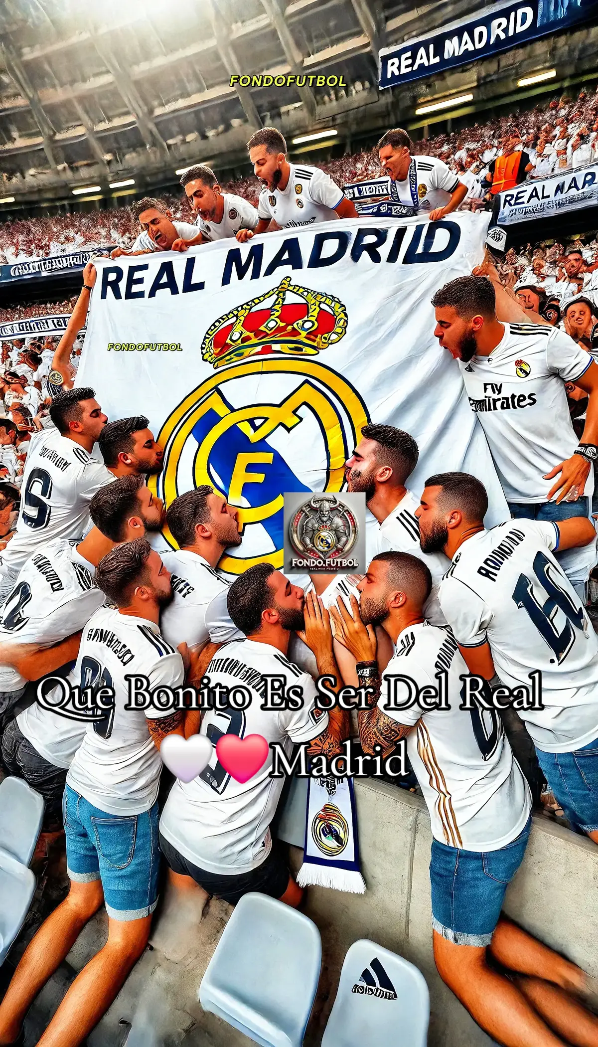 Madridista de corazón 💟 ❣️ #Himnodelmadrid  #❤️ 