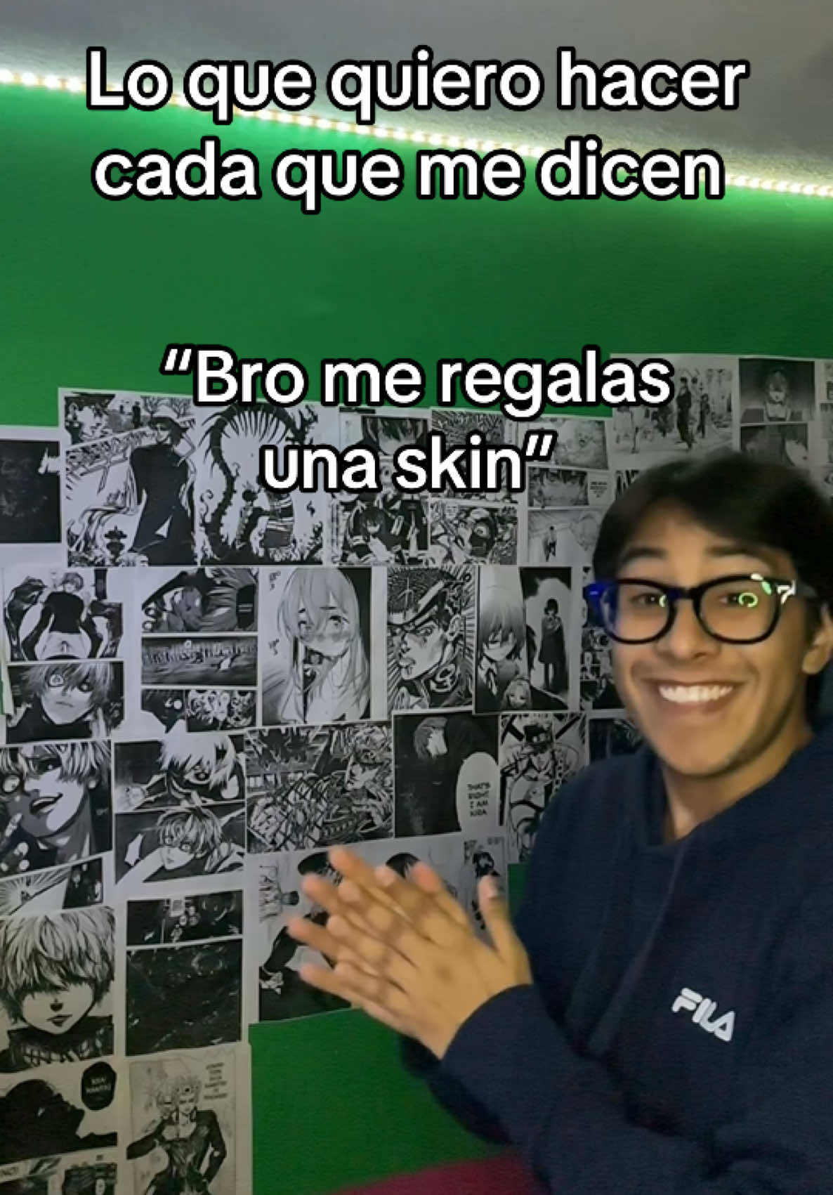 “Es mi cumpleaños me regalas una skin” #humor #fortnite #regalos #streamer #fyp 