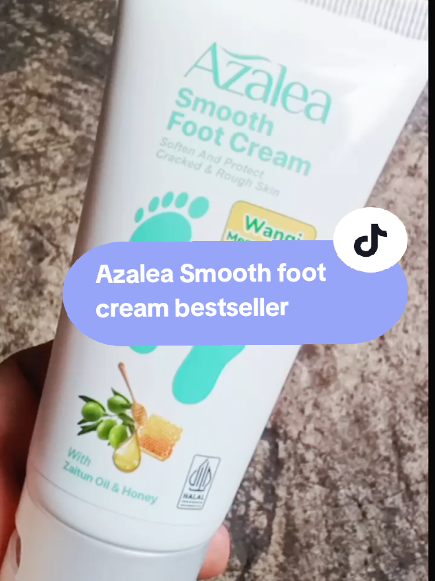 Crem untuk kaki, azalea smooth foot cream bestseller, buruan co stock terbatas .. ##azaleasmoothfootcream #azalea #fypppppppppppppppppppppp 