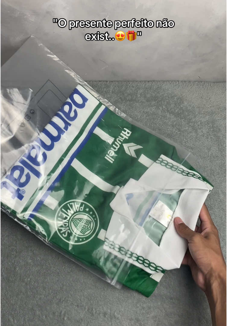 Você aceitaria uma dessa de presente?🥰 Camisa Palmeiras I Retrô 1993/1994 Rhumell 😍 | Camisa de time é o presente perfeito para um fã de futebol! Link na bio!🛒🔥 | Oferta imperdível: Leve 3, Pague apenas 2🎁 #camisasdetime #camisadetime #palmeiras #sep #verdao 