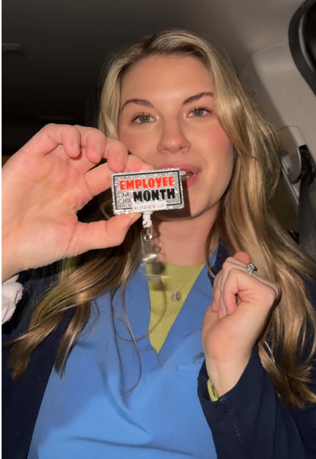 Shein badge reels are elite 🤌🏼 #fyp #sheinhaul #badgereels #funny #healthcare #respiratorytherapist #shein 